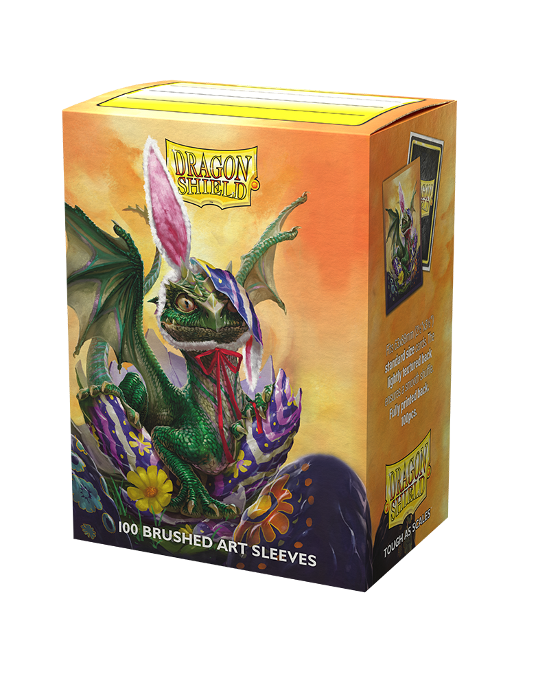 Dragon Shield - Art Brushed Sleeve Easter Dragon 2022