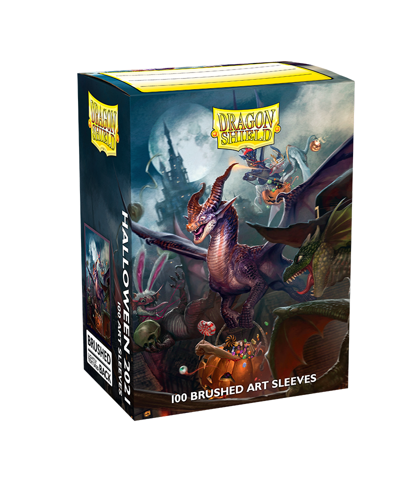Dragon Shield - Art Brushed Sleeve Halloween Dragon 2021