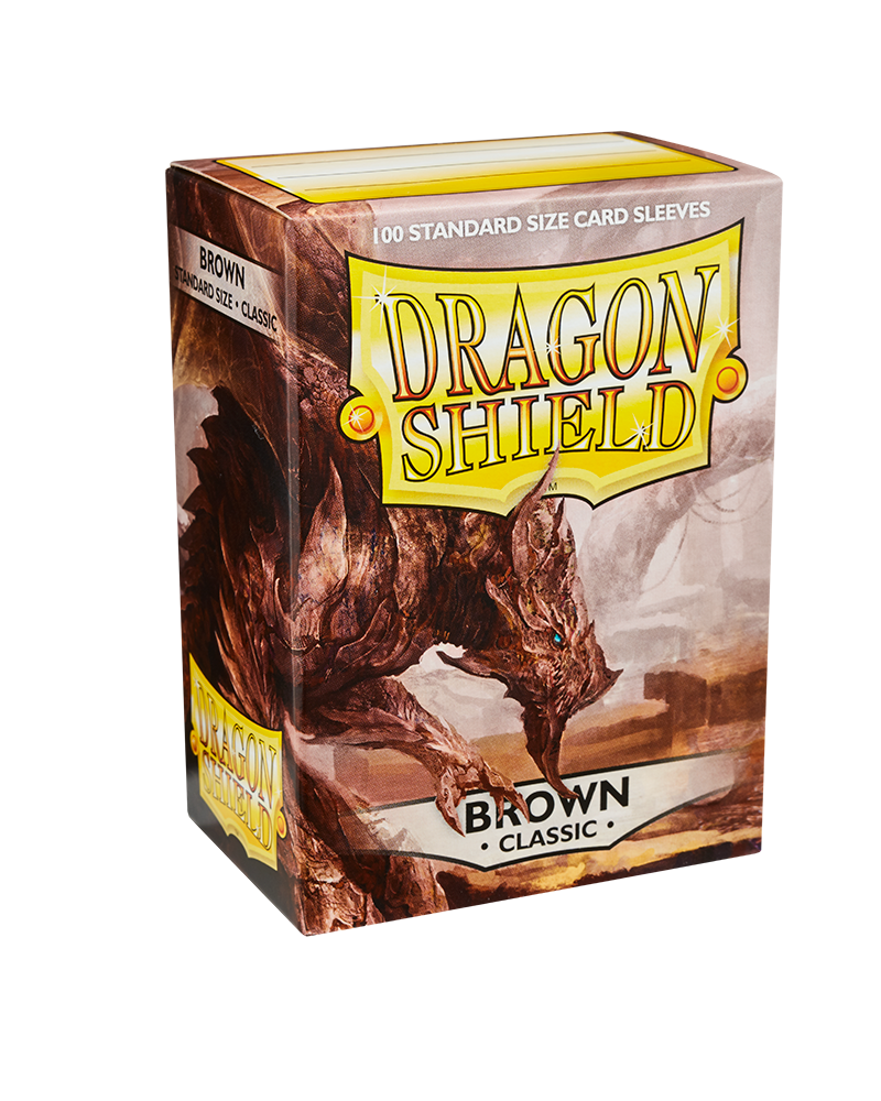 Dragon Shield - Classic Sleeve Brown