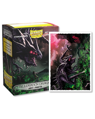 Dragon Shield - Art Matte Sleeve Halloween Dragon 2020