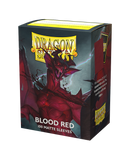 Dragon Shield - Matte Sleeve Blood Red