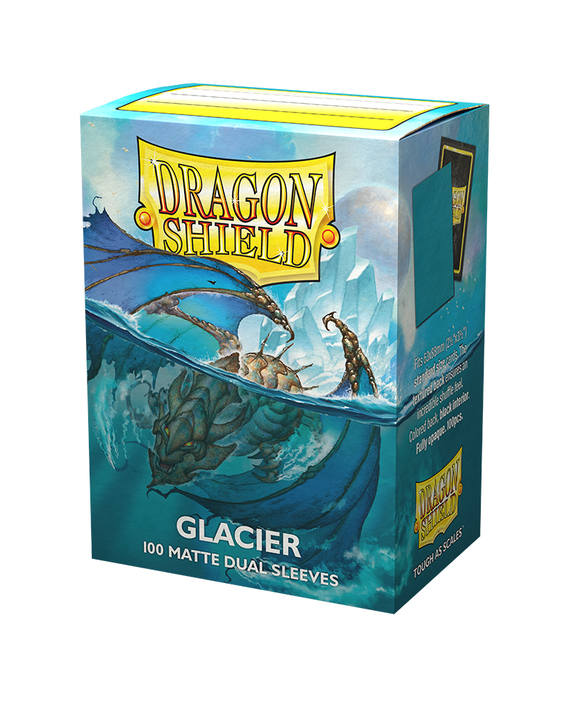 Dragon Shield - Matte Dual Sleeve Glacier