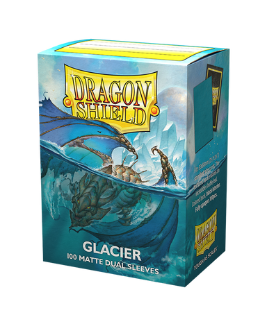 Dragon Shield - Matte Dual Sleeve Glacier
