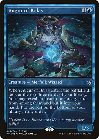 Augur of Bolas [War of the Spark Promos]