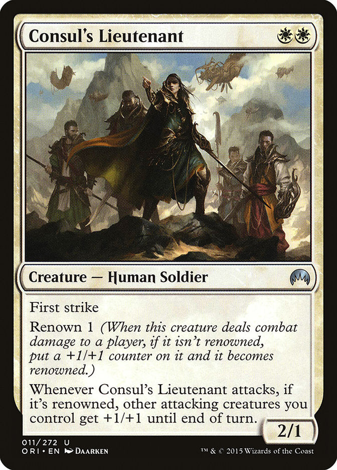 Consul's Lieutenant [Magic Origins]