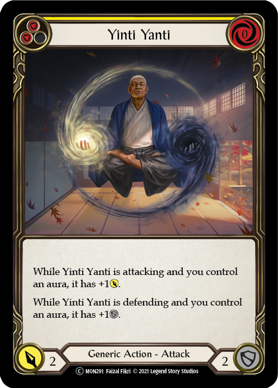 Yinti Yanti (Yellow) (Rainbow Foil) [U-MON291-RF] Unlimited Edition Rainbow Foil