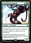 Prowling Serpopard (Prerelease Promo) [Amonkhet Prerelease Promos]