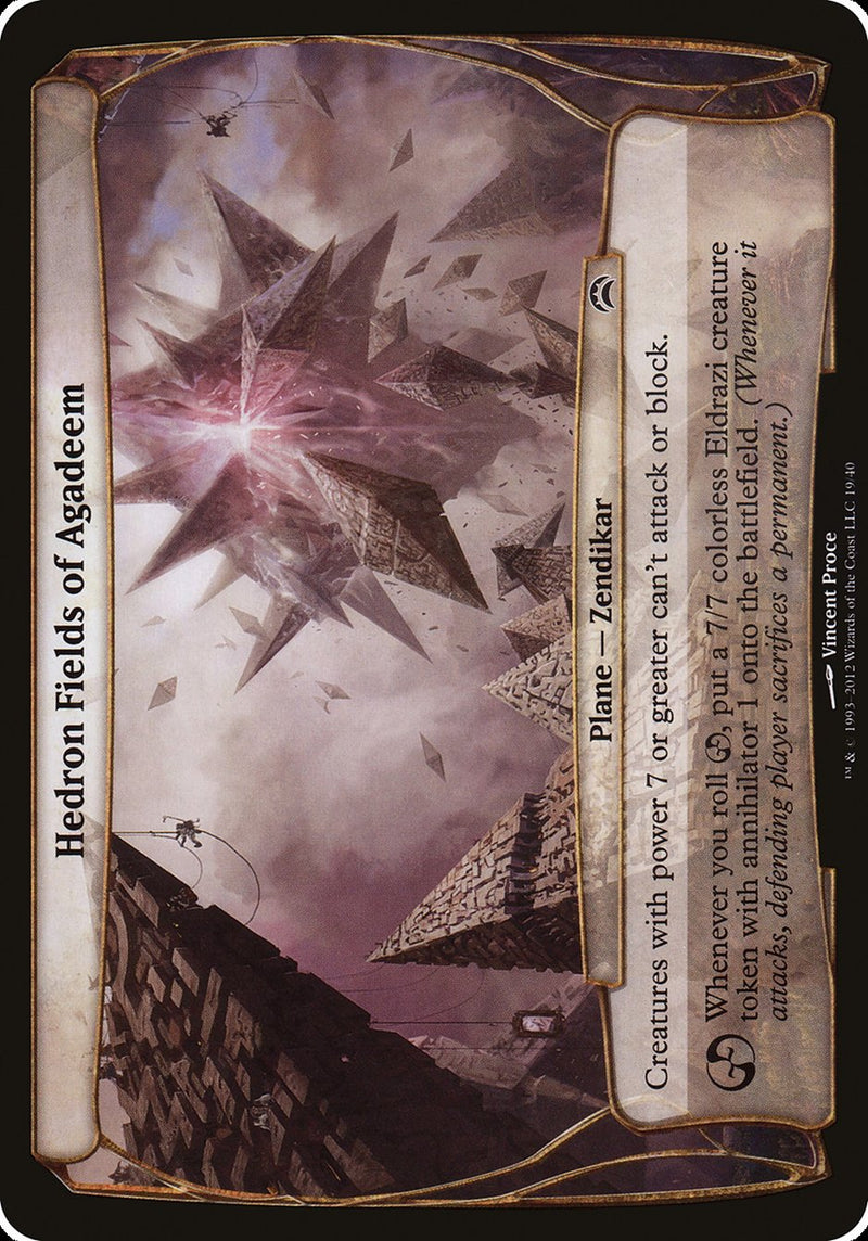 Hedron Fields of Agadeem [Planechase 2012 Planes]