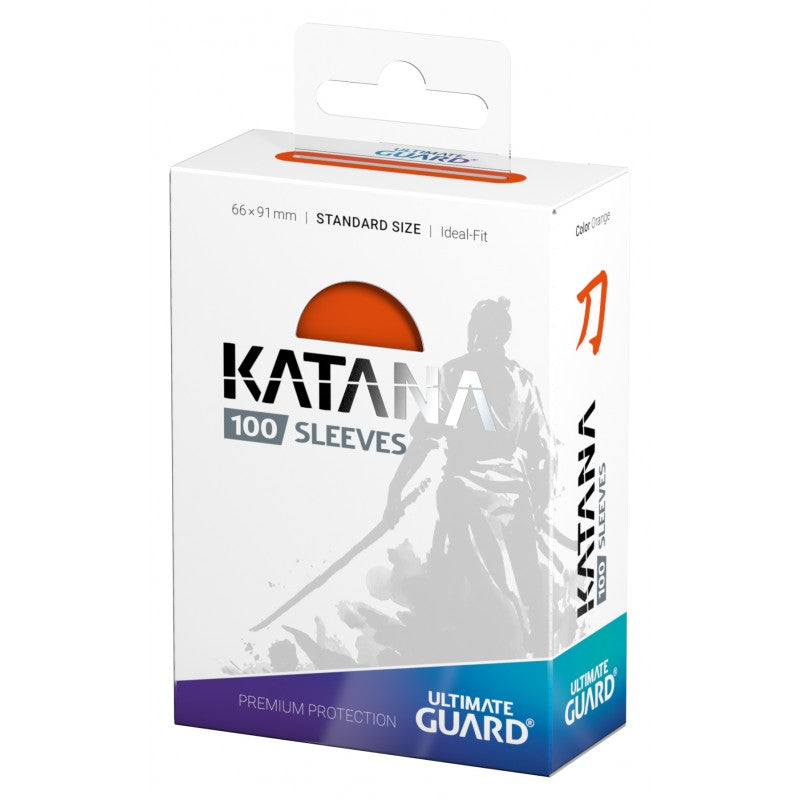 Ultimate Guard - Sleeve Standard Size Katana Orange