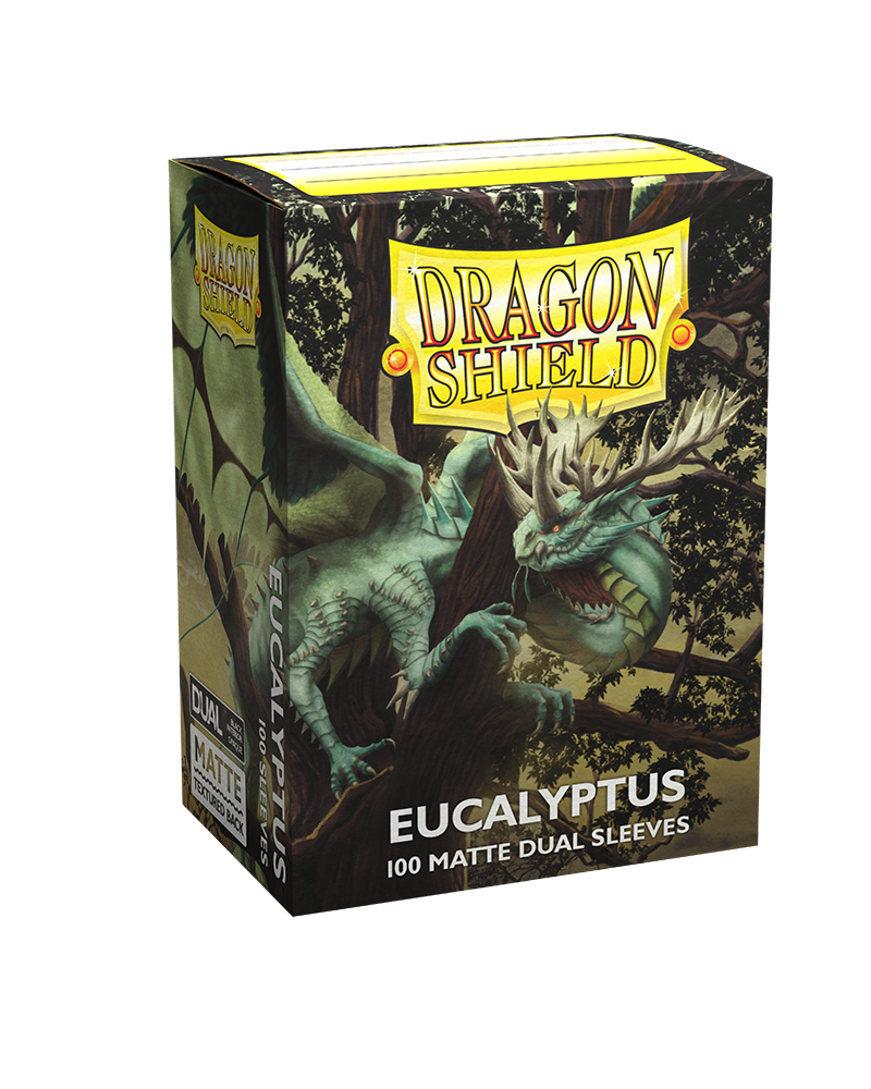 Dragon Shield - Matte Dual Sleeve Eucalyptus