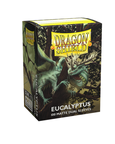 Dragon Shield - Matte Dual Sleeve Eucalyptus