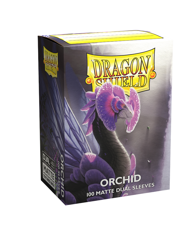 Dragon Shield - Matte Dual Sleeve Orchid