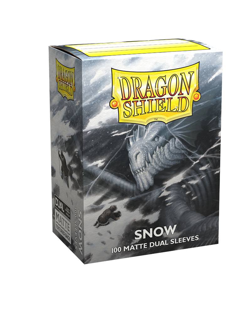 Dragon Shield - Matte Dual Sleeve Snow